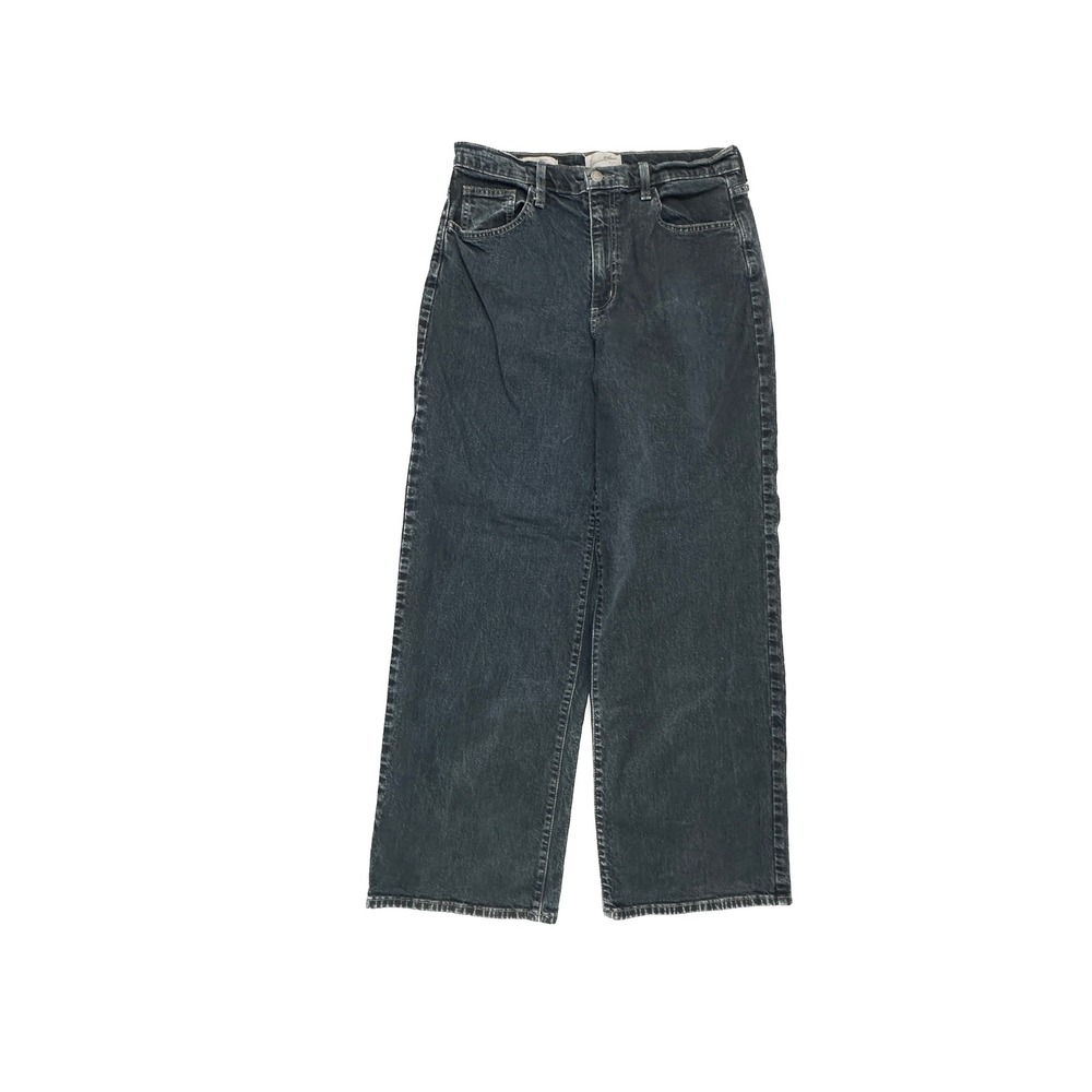 Universal Thread Jeans Womens‎ 10R Dark Wash High Rise Wide Leg Denim 21676